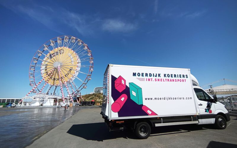 Moerdijk Koeriers Bakwagen Zandvoort